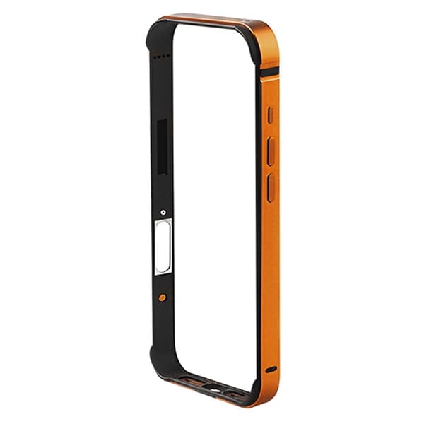 iPhone 17 Pro COTECi Aluminium Silikone Bumper - Orange Orange orange