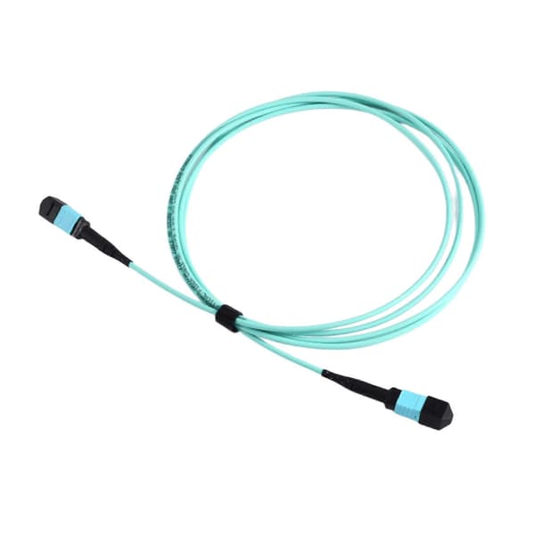 MPO Patchkabel 12 kärnor OM3 Patchkabel Optisk kabel Multimode OM3 Mpo för 100G 40G Modul 12 kärnor OM3 Mpo Patchkabel A[ht] 2M