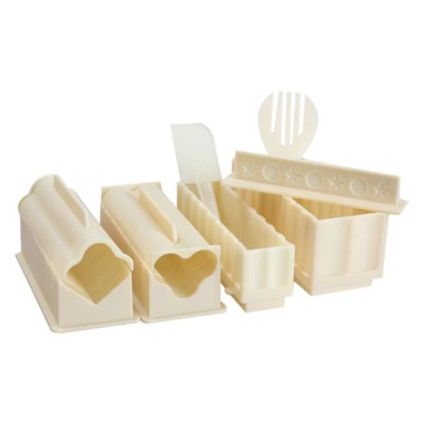 Nya DIY Köksredskap Sushi Kit Hem Hälsosam matlagning Sushi Roll Maker Sushi Tools Kit Set Köksredskap Gadget Supply Ten sets of molds, one set
