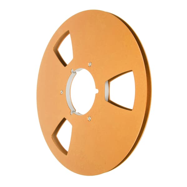 10 tommer 1/4 tommer båndspole Åben spole 3 vindmodstandshuller Tom båndspole til optagelse Guld