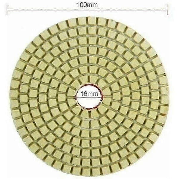 10 Gb våta/torra diamantkuddar för stenpolering, slipskivor för sten