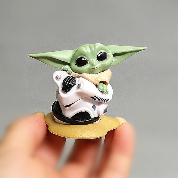 5 bitar av Star Wars andra generationens Yoda Baby Doll
