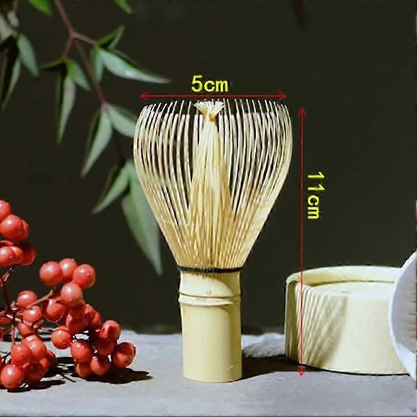 Bambu Japansk Tevisp Matcha Bambu Tevisp Traditionell Handgjord Bambu Tevisp
