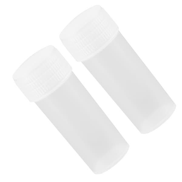 Plastprøveflasker 50 pakker 5 ml kapacitet