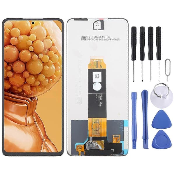 HMD Pulse+ OEM erstatnings-LCD-skjerm med digitizer komplett montering[ht] Inte angivet