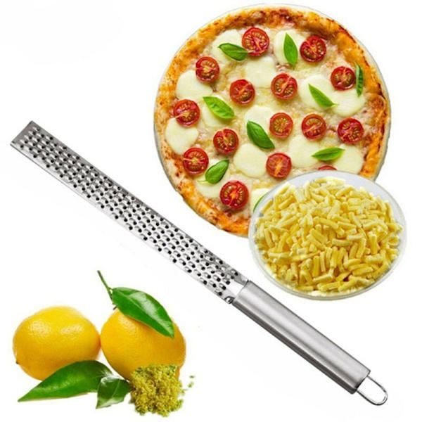 Rostfri Citron Ost Grönsak Zester rivjärn Skalare Köksredskap Frukt