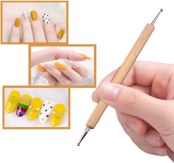 wxsp 10 stk. Dotting Tools Kule Stylus til Steinmaling, Potteler Modellering Preging Kunst Mandala Blå[ht]