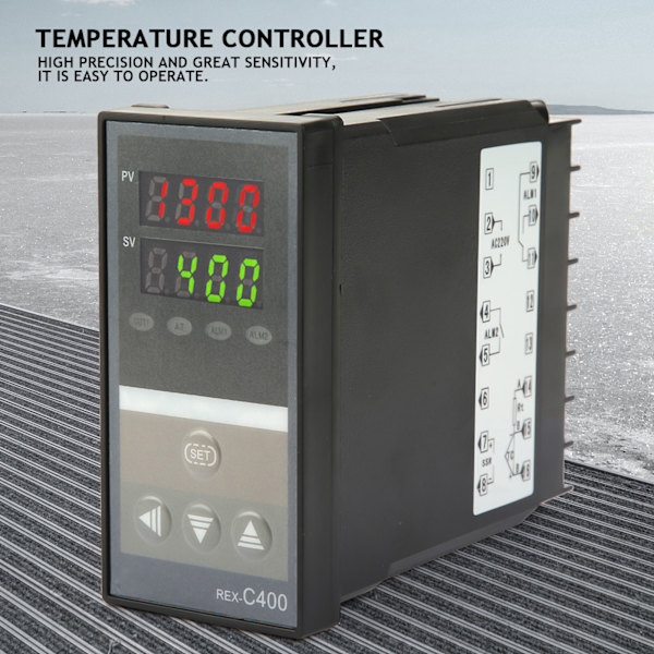 REX C400FK02 V AN SSR Temperaturregulator Alarmfunktion