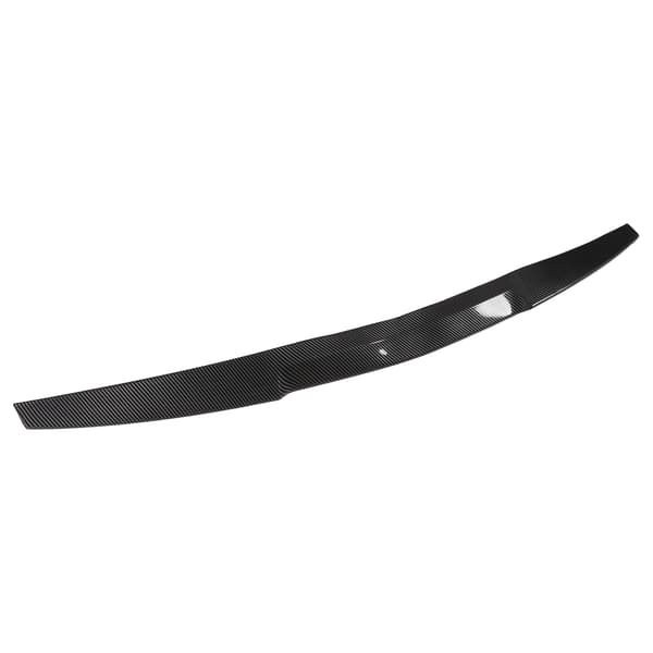 Karbonfiberstil Gummi Bakre Trunk Spoiler Lip Wing Universal Bilmodifikasjon 121cm x 7.5cm