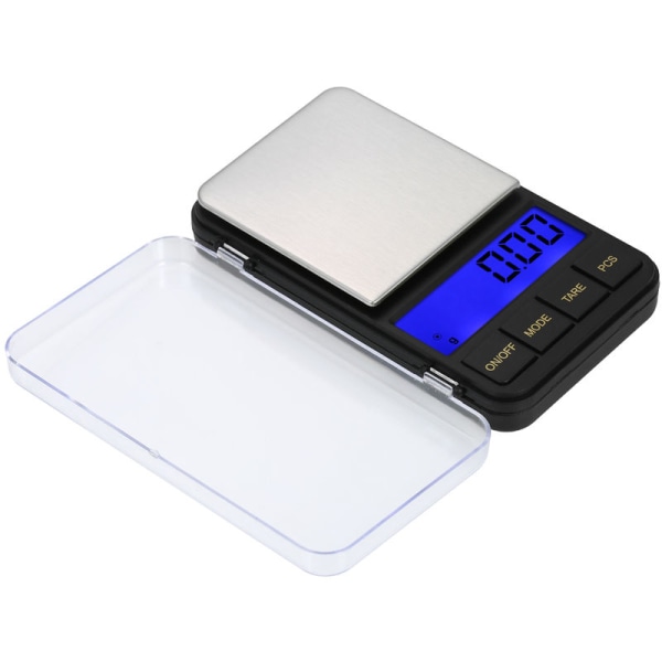 Elektronisk vægt Mini høj præcision elektronisk vippevægt bærbar smykkevægt (200g/0,01g)