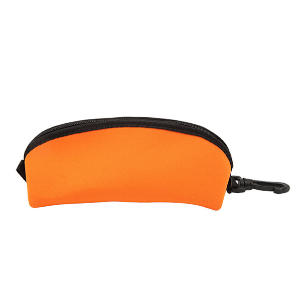 Kannettava sukellussäilytyslaukku suojalaseilla ja suojalaseilla (oranssi)