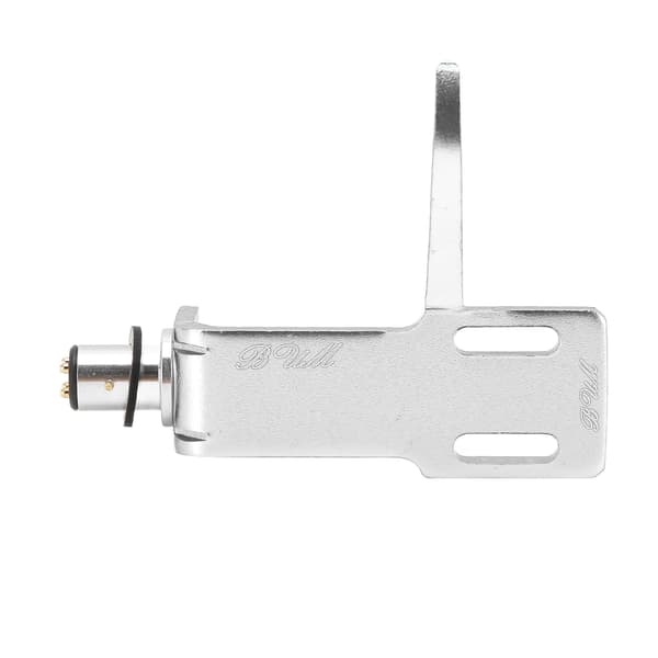 Phonograf Pickuphode Skall Aluminiumslegering Pickuphode Holder for Platespillere Sølv