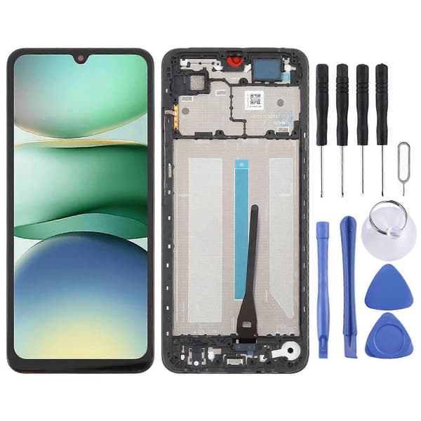 Til Xiaomi Redmi A5 4G EU-version KOMPATIBEL LCD-skærm Digitizer Fuld samling med ramme Inte angivet