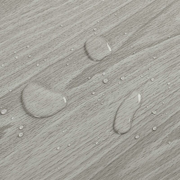 Wood Look selvklebende papir for benkeplate, kjøkken, skap, vegg, bord, dør, skrivebord (grå, 45 cm bred og 10 m lang)