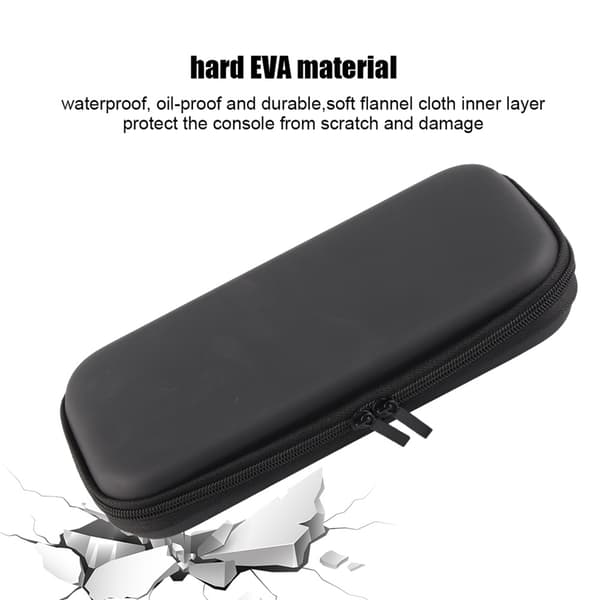 Vattentät bärbar EVA hård bärväska för Switch Lite-konsol (grå)