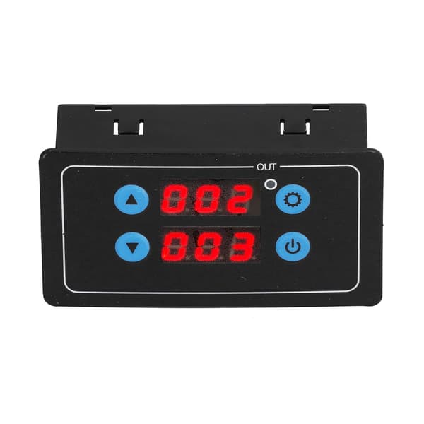 LCD Display Timer Relæ Modul Motorstyring Switch Board