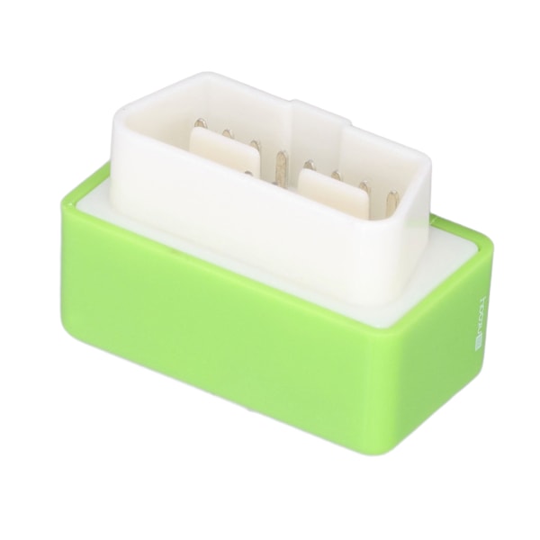 OBD2 ECO Bränslebesparare Effekt Chip Tuning Box - 15% Effektivitet, Universal Grön ABS för Bilar Sedan 1996