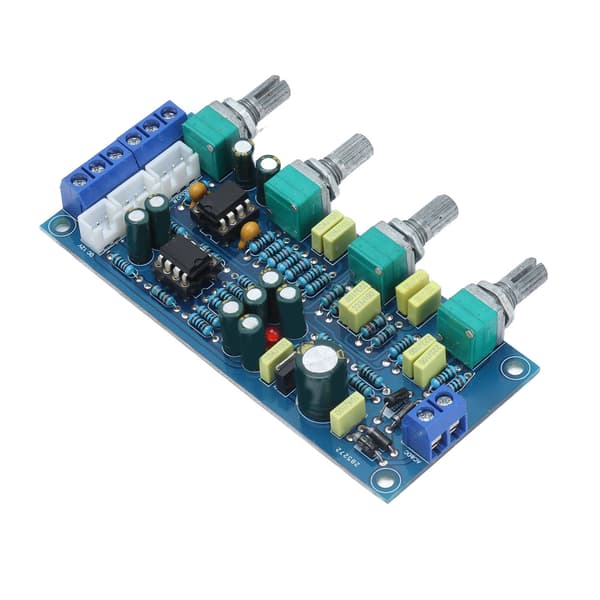HIFI Forforstærker Modul Tone Board Bas Diskant Mellem Volume Kontrol
