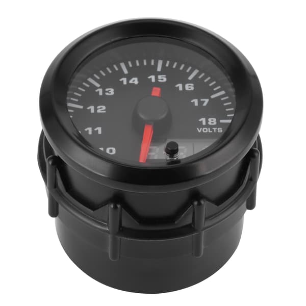 Digital Voltmeter 52mm 2in 7 Farve LED Universal 12V Racerbil