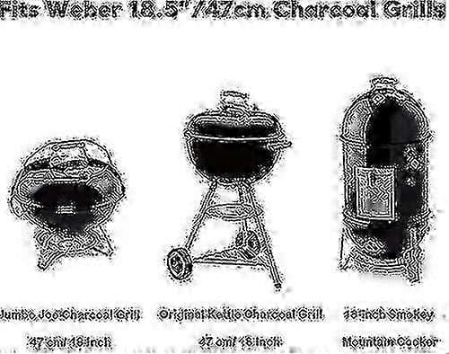 44,5 cm grillrist til Weber 47 cm grill, erstatningsrist [ht]