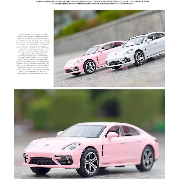 1:32 Porsche Palamera Simulering Legering Bilmodell Lekegave