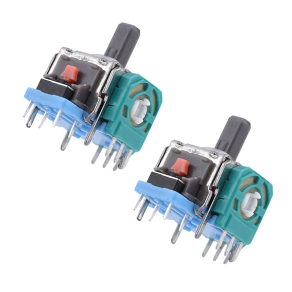 2-pakks 3D Analog Stick-erstatning for PS4-kontrollere