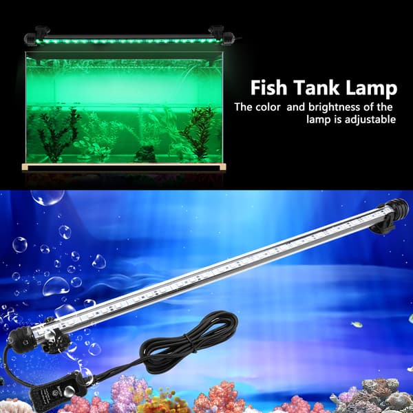MF27U Varmebestandig LED Akvarielys 110 240V US-plugg