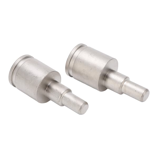 2 stk. Amp Input Reducer Adapter 0 Gauge til 4 Gauge Høj Effekt Messing Nikkelbelagt til Bil