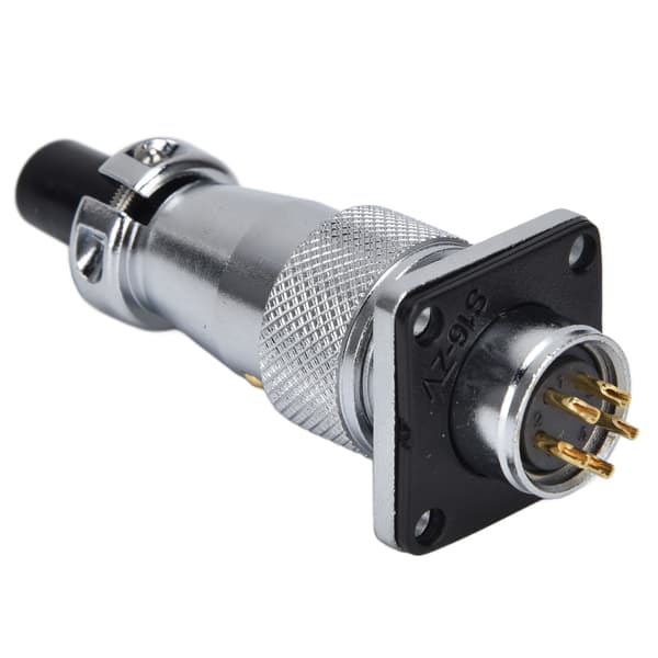 500V WS16 Vanntett Pin Socket-kontakt for luftfart