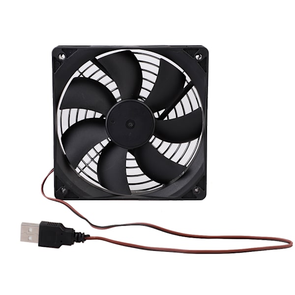 USB Køleventilator Udskiftning Computer CPU Køler Ventilator med Jern Grill til Desktop PC 80mm 5V