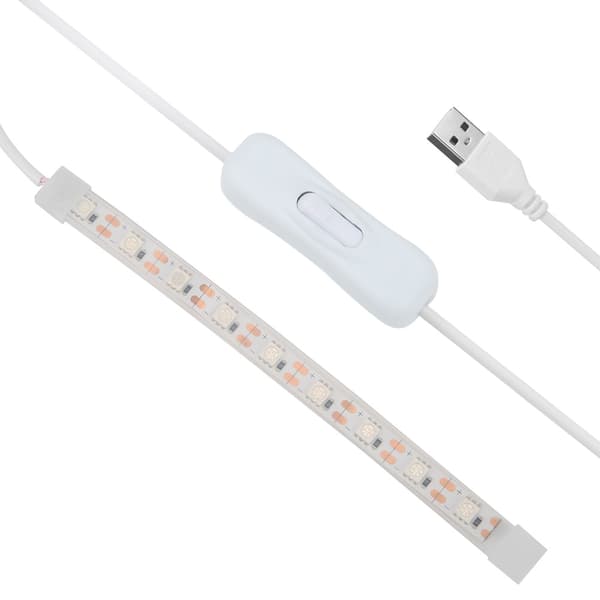 Rødt LED-lys for lekkasjedeteksjon for saksofon, fløyte og blåseinstrumenter USB