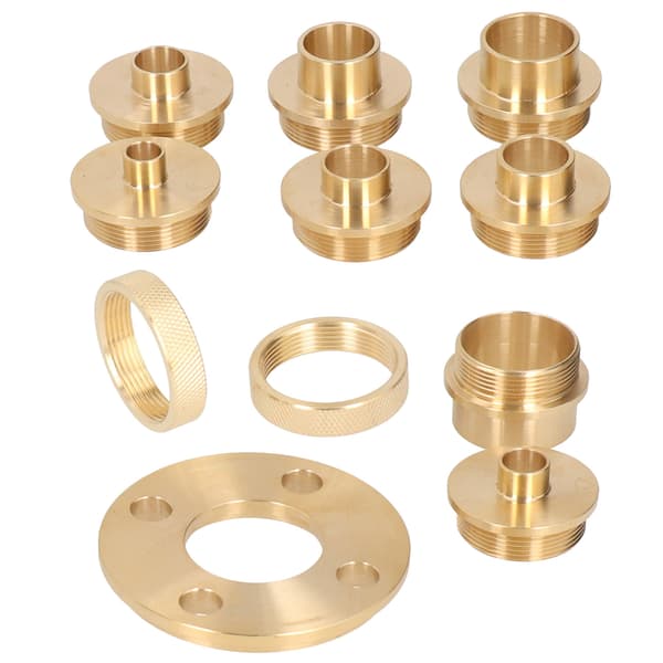 Messing Router Guides Sæt med Låsemøtrik Adapter 11 Dele
