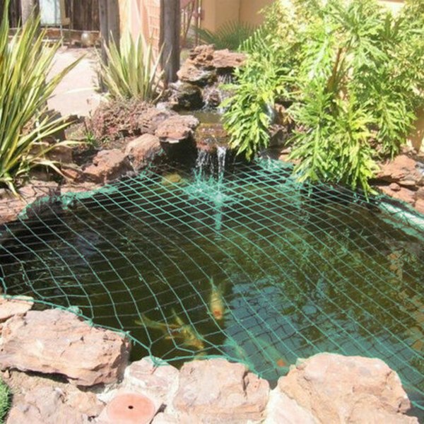 Uima-altaan suojaverkko Pond Net Polyeteeni Lampiverkko Vihreä Puutarhaverkko Anti-o Netting Cover 2x10M - Vihreä