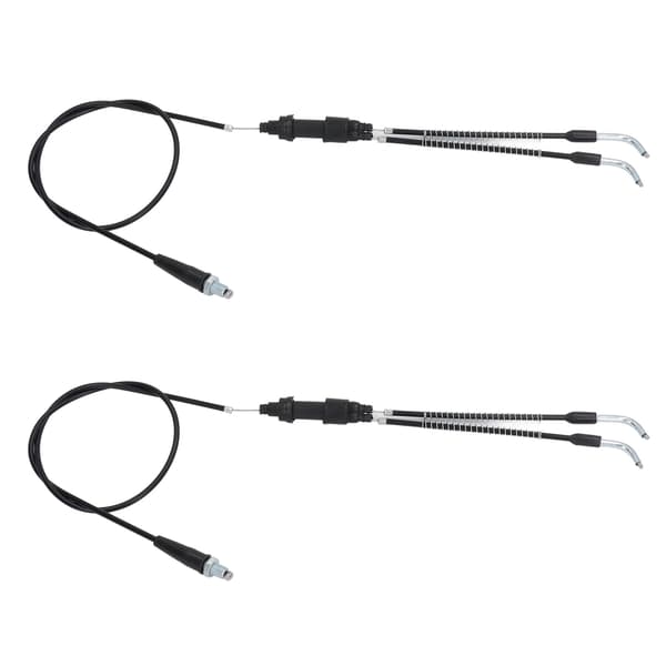 Gasskabel Svart 01 0813 Metall Push Pull-kabel for Banshee 350 YFZ350 1987 til 2006