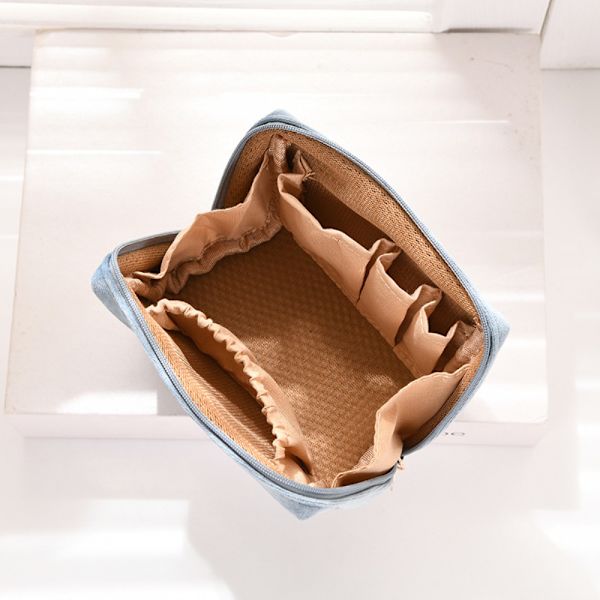 Kosmetiktaske Opbevaringsposer KHAKI Khaki
