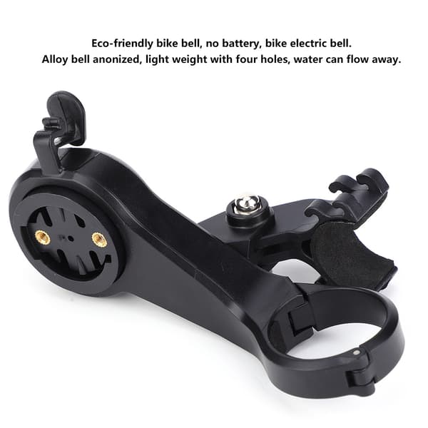 Plast Multifunktionel Cykel Computer Beslag Kode Bord Klokke Holder til Mountain Road BicycleA