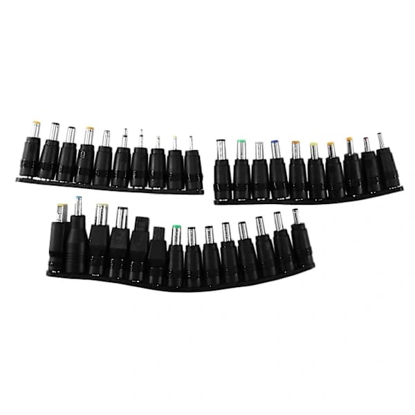 Universal DC 12v 15v 16v 18v 19v 20v 24v 4.5a 4a Justerbar Strømforsyningsadapter 34 Avtakbare Plugger For[ht]