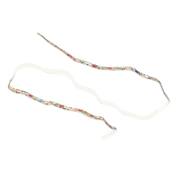 Glittrande Rhinestone-remsa Självhäftande Rullbar Band för DIY-hantverk