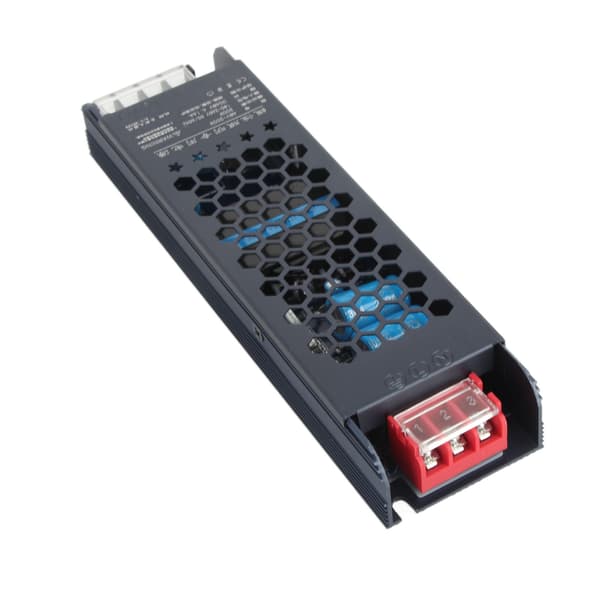 48V 200W LED Driver AC 180 250V 4.16A Magnetisk Transformer Sort Lang Stribe