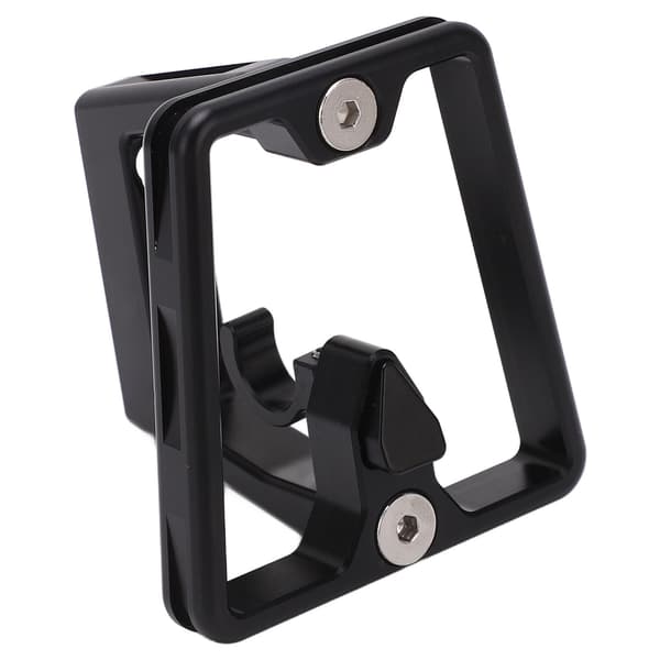 Sort Aluminiumlegering 3-Huls Front Carrier Block til Brompton Dahon Cykel