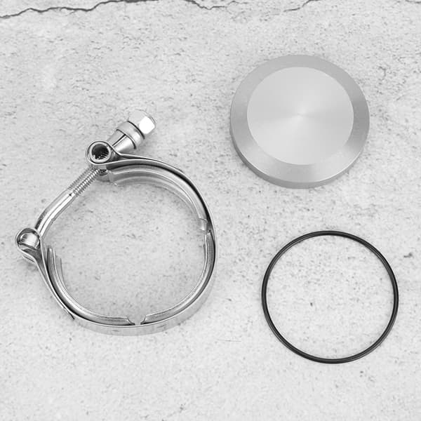 Universal 2 Tommer BOV Blokeringsplade Hætte Flange Adapter Stik Blindplade Klemme