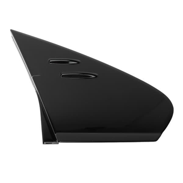 Front Mud Guard Trim Cover Dekorativ Beskyttelse Sort til Prius 2016 til 2021 Højre Side