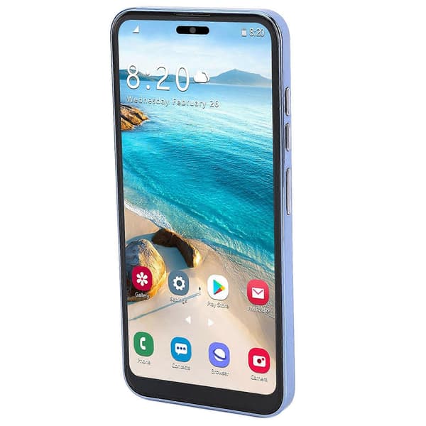 6,5\" IPS HD Dual SIM Smarttelefon - 4 GB RAM, 64 GB ROM, 5000 mAh batteri, Android 11