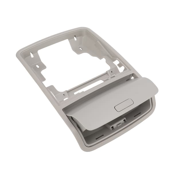 Grå bilinteriør solbrilleholder etui monteringsramme 1KD 868 837 erstatning for MK5 MK6 B6 Rabbit