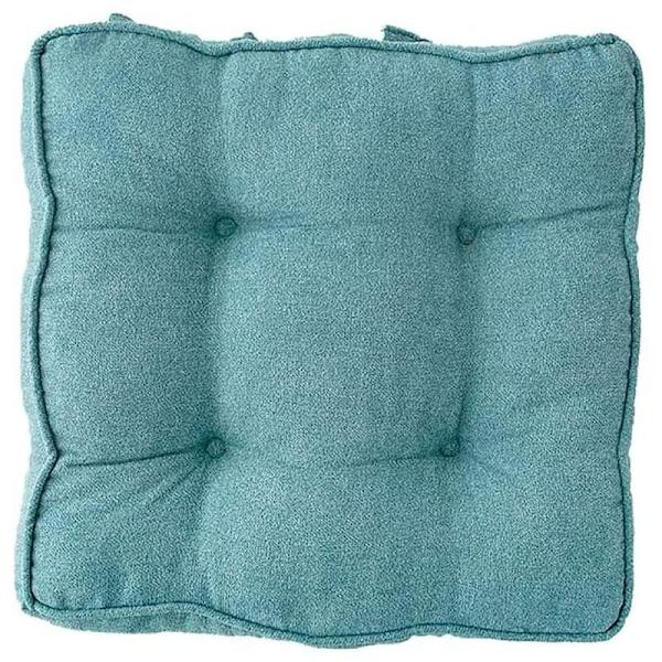 Brun Firkantet Tatami Pude Quiltet Design Gulvmåtte 45*45cm