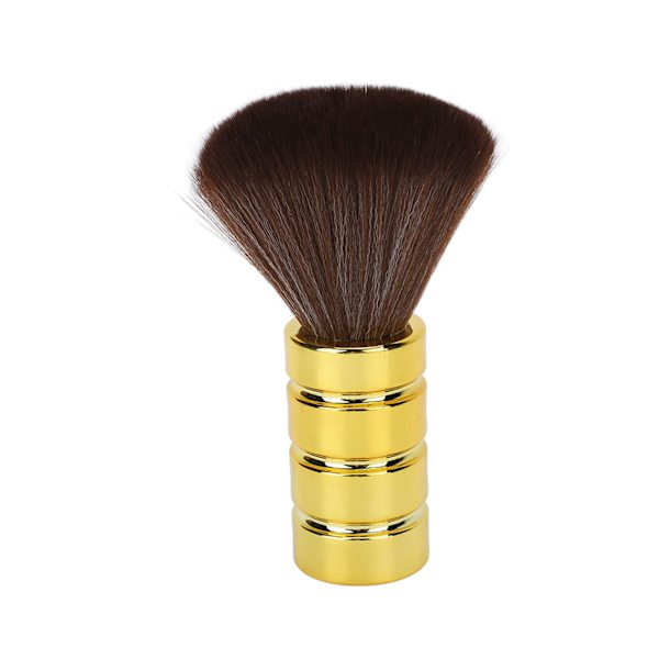 Professionell Guld Barberare Nackborste Mjuk Galvaniserad Process