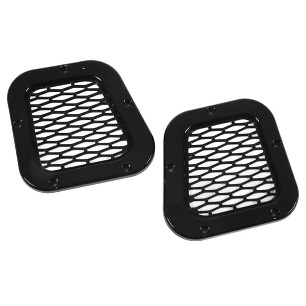 Land Rover Defender 2004 2019 Front Luftinntaks Grilldeksel Gloss Sort Erstatning