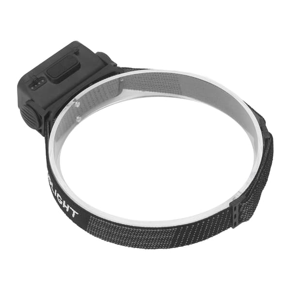 COB LED-hodelykt 5 lysmoduser 120 graders justerbar IPX4 vanntett oppladbar hodelykt med sensor