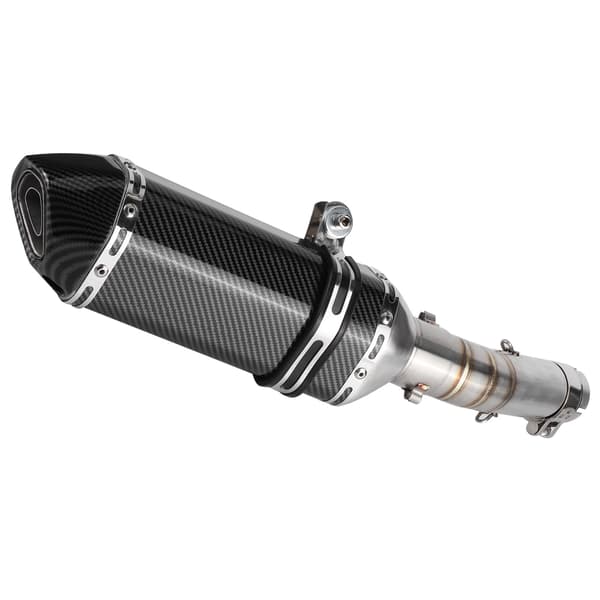 Udstødningssystem Slip-On Lyddæmper med DB Killer + Mid-Pipe Passer til CBR500R CB500F CB500X 2013-2015