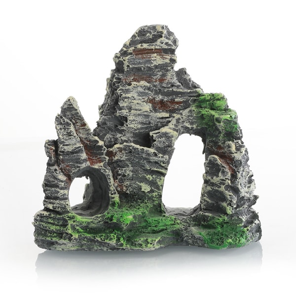 Akvariedekorasjon landskapsarbeid harpiks steiner akvarium simulering harpiks steiner (4.11.5*6*11cm),